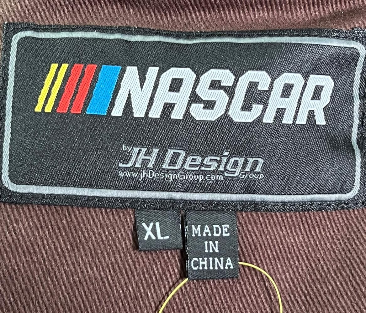 JH DESIGN ナスカー レーシング ジャケット 刺繍　Lサイズ　ブルゾン NASCAR ナスカー JHデザイン Daniel Suarez レーシング